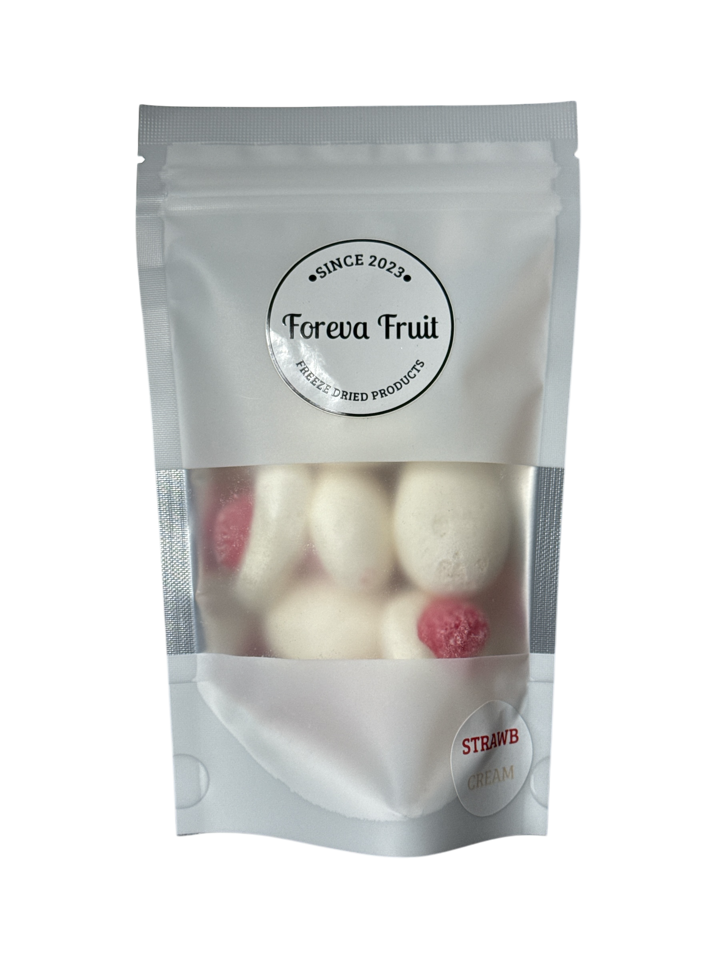 Freeze Dried Strawberries & Cream