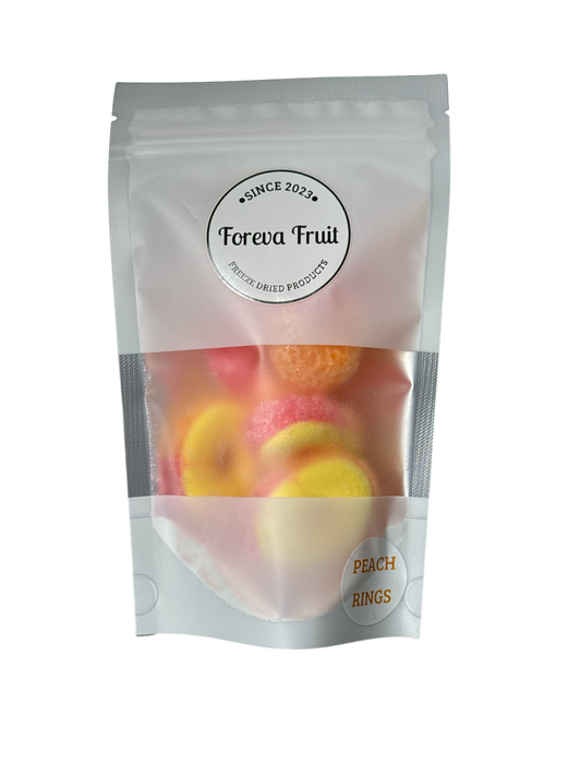 Freeze Dried Peach Rings