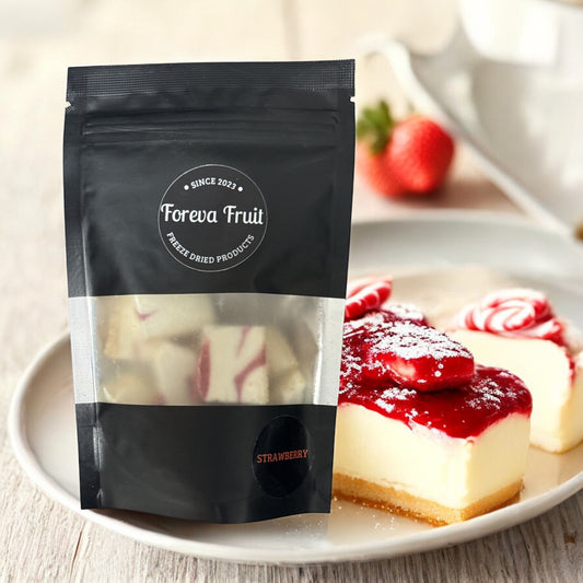 Freeze Dried Strawberry Cheesecake