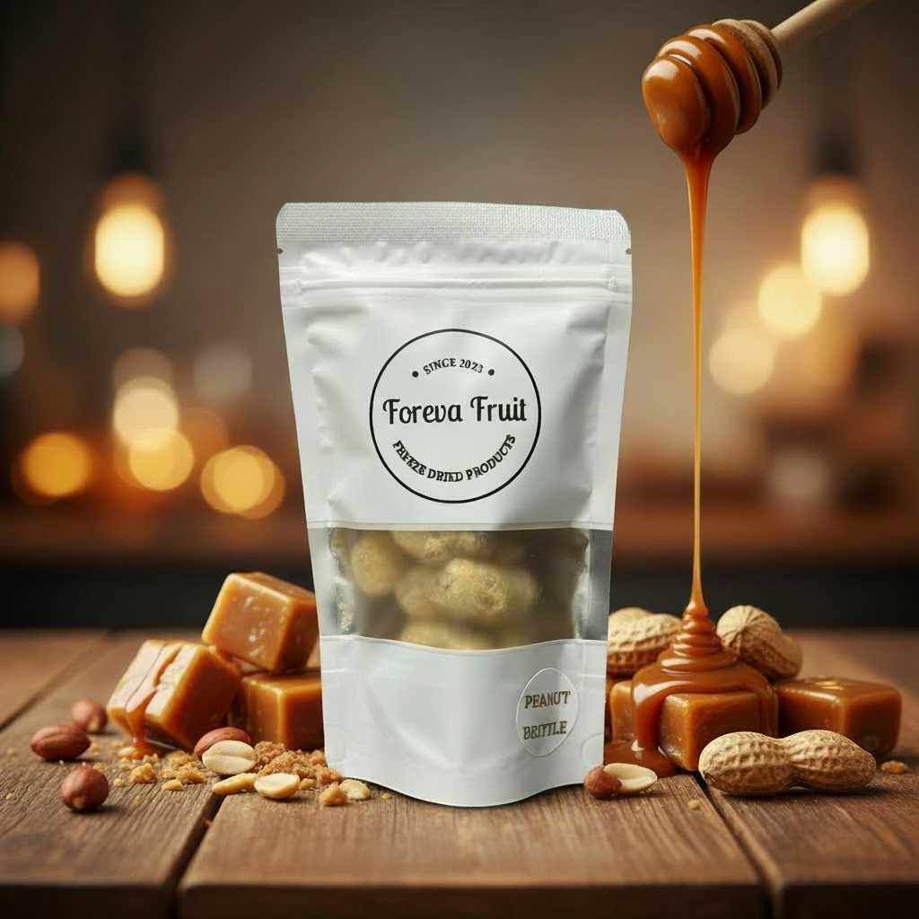 Freeze Dried Peanut Brittle